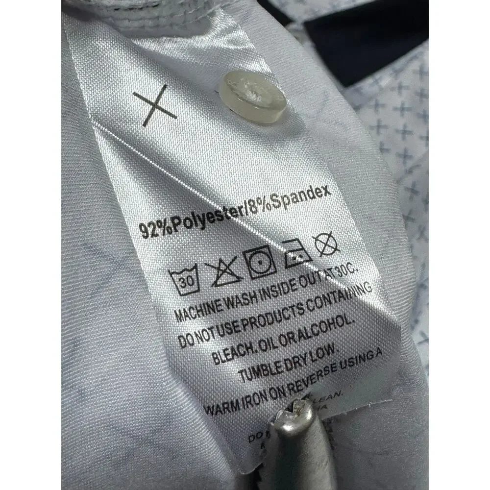 Michel Rouen Performance Polo Size 2Xl White Golf Club Print